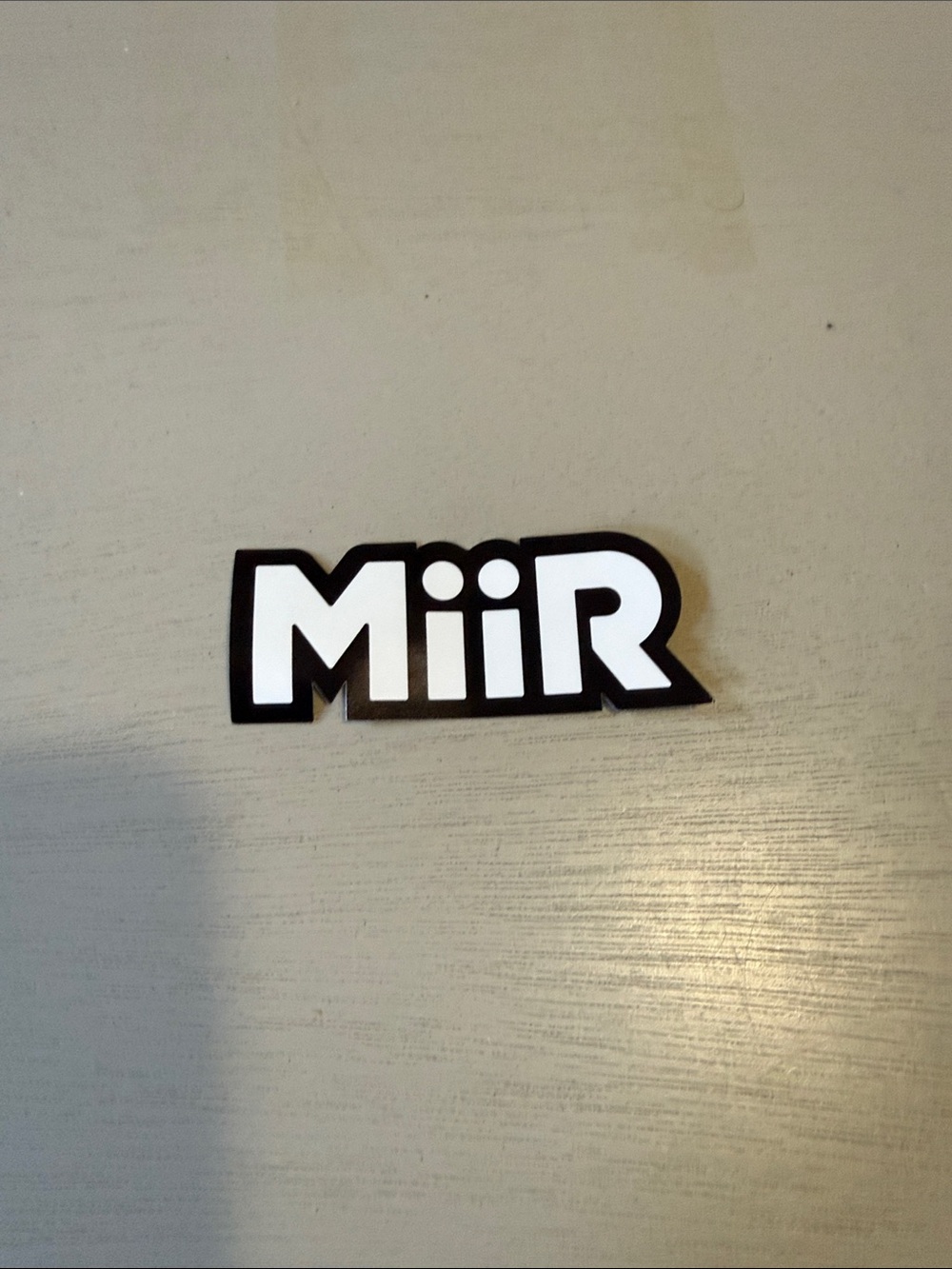 MiiR Black & White Logo Sticker - MiiR Brand